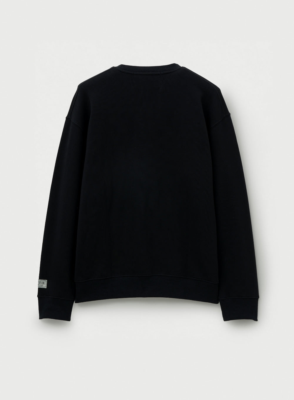 [satur] Angel Graphic Sweatshirt - Black