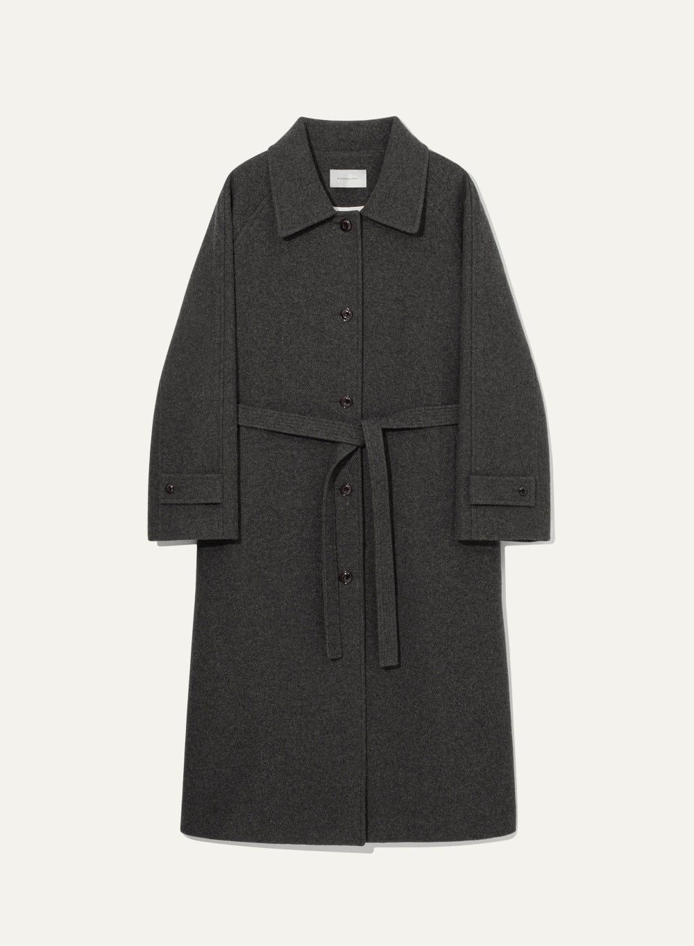 Kindersalmon Sigrid Wool Coat Mahogany