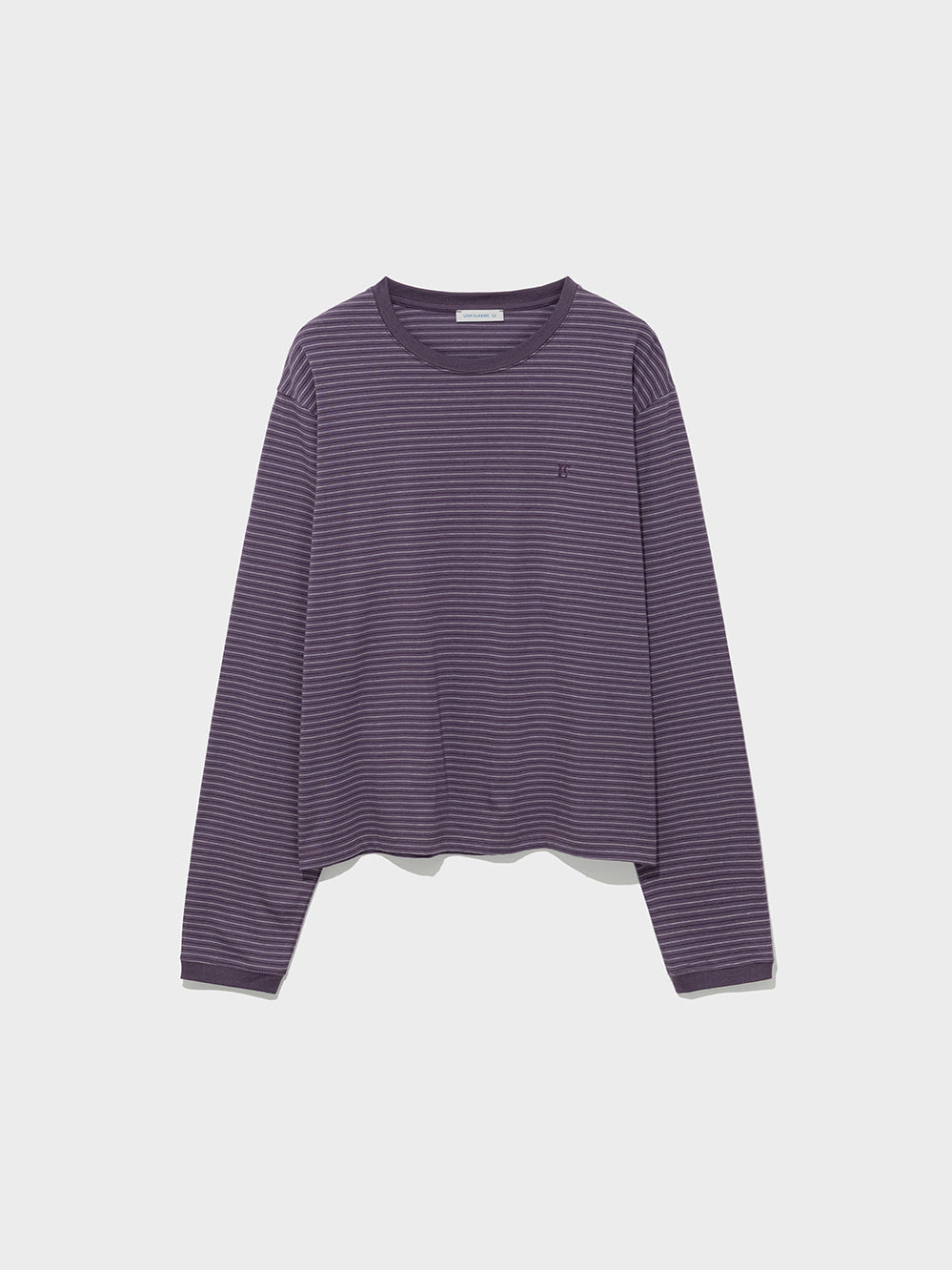 Low Classic Striped Regular-Fit Tee Purple