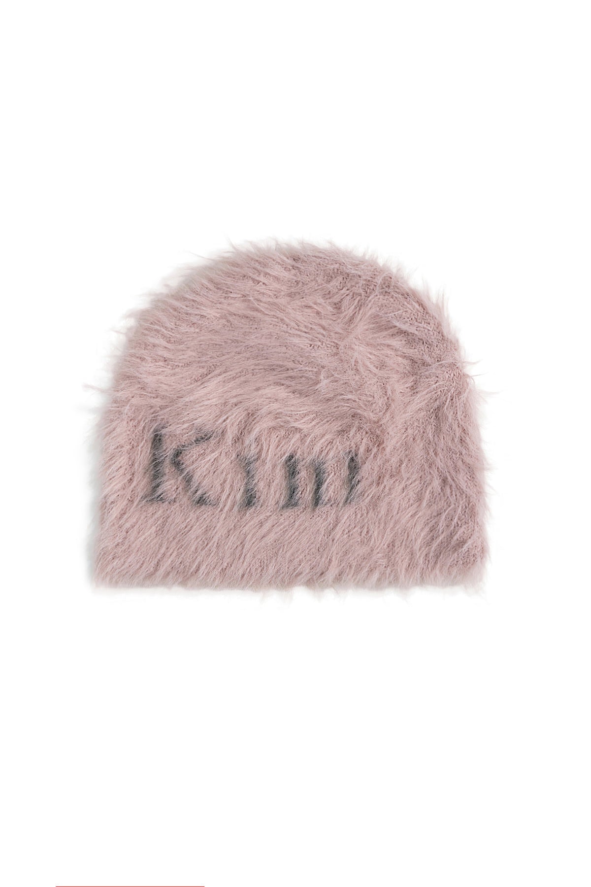 Matinkim Matin Hairy Knit Beanie IN Pink