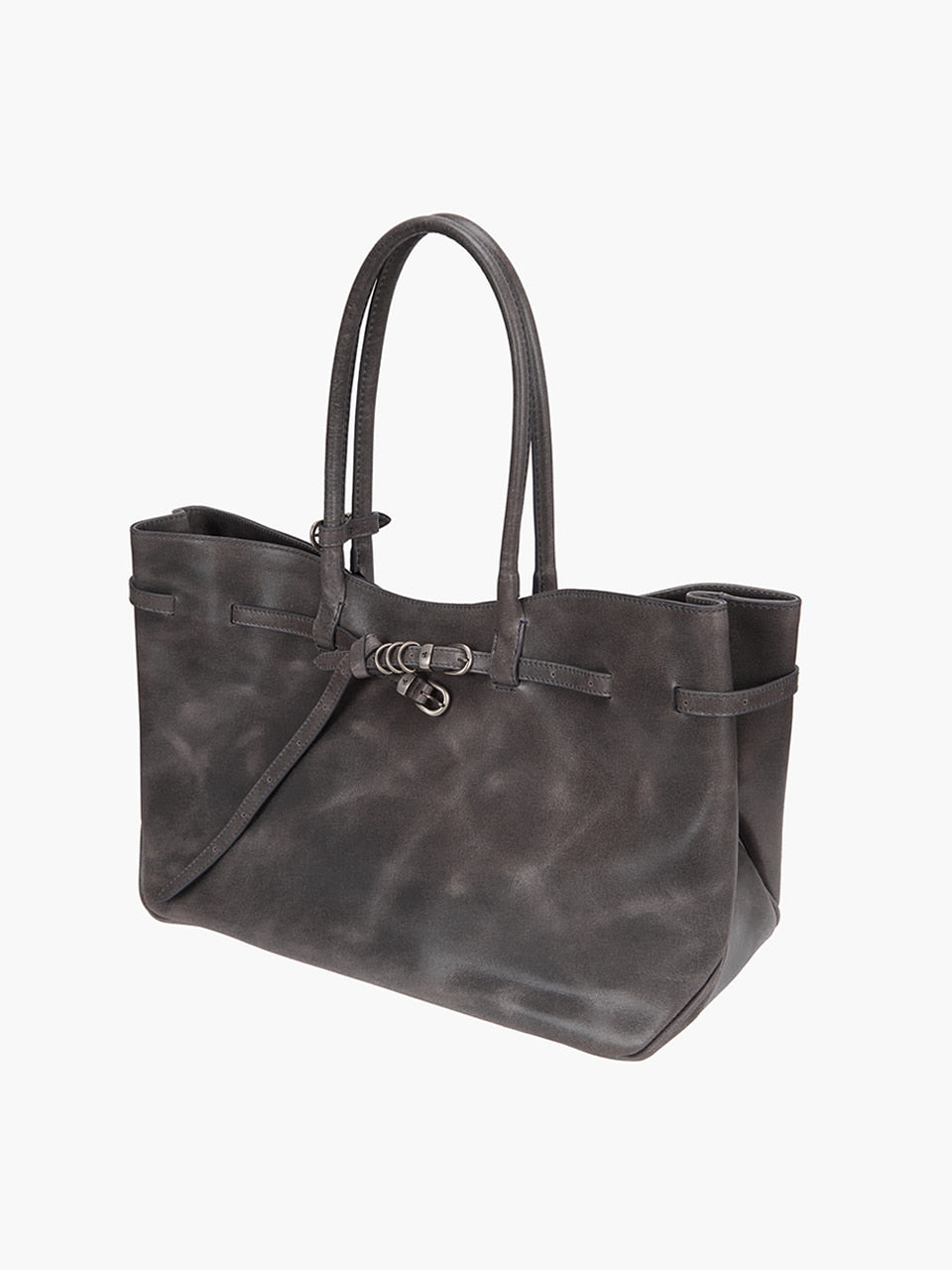 Margesherwood Grandma Used Bag Large mauve pull-up