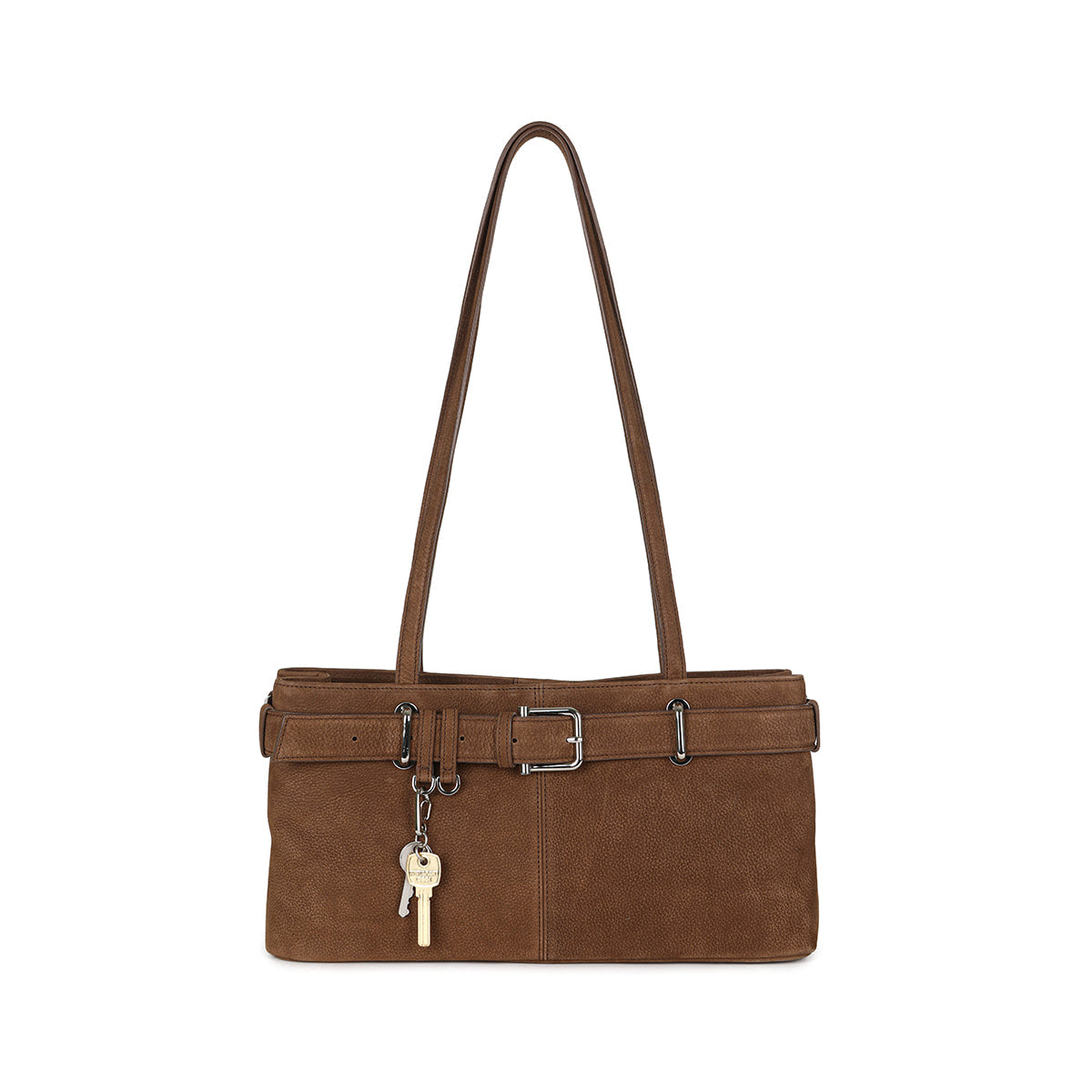 Osoi Shoulder Brocle Nubuck Brown