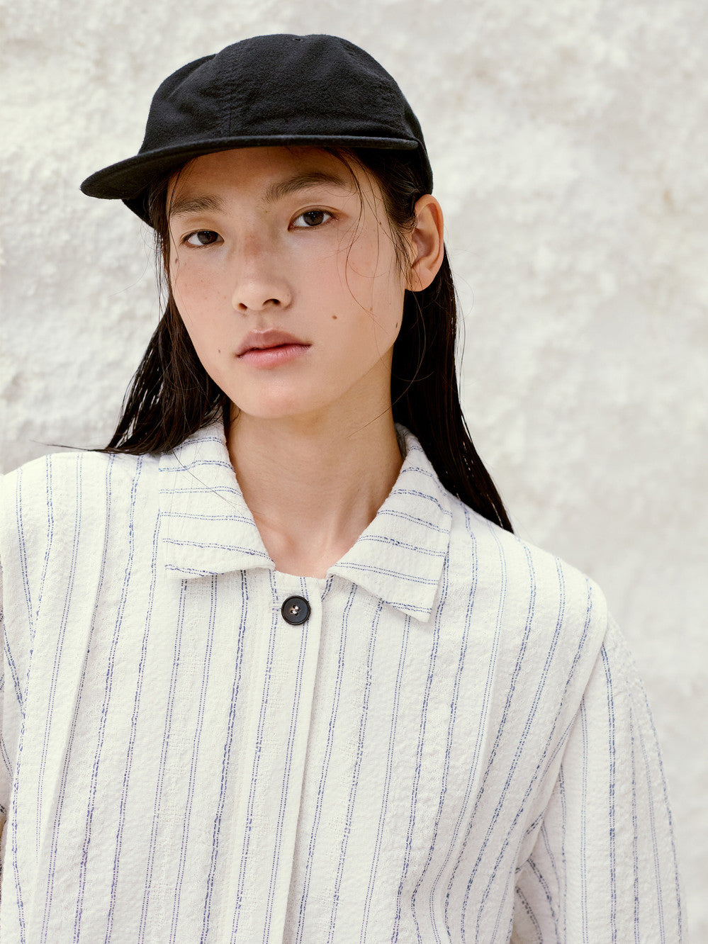 [low_classic] Moleskin Cap
Black
