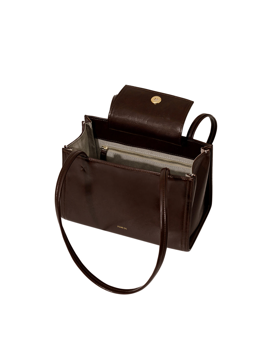 [standoil] Oblong Bag Tiny / Marron