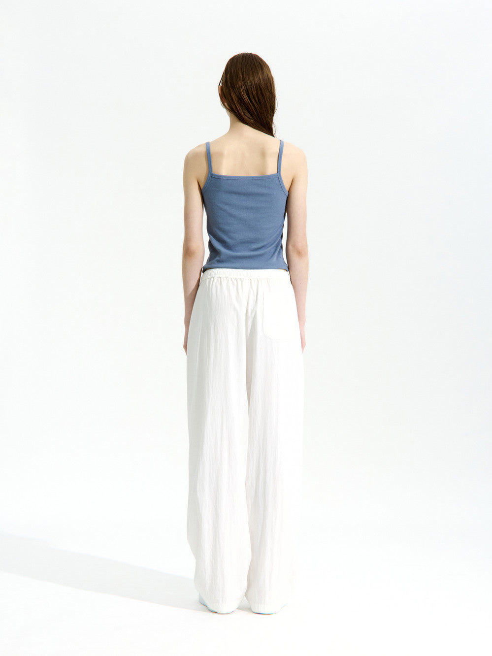 Low Classic Henley Neck Camisole Blue