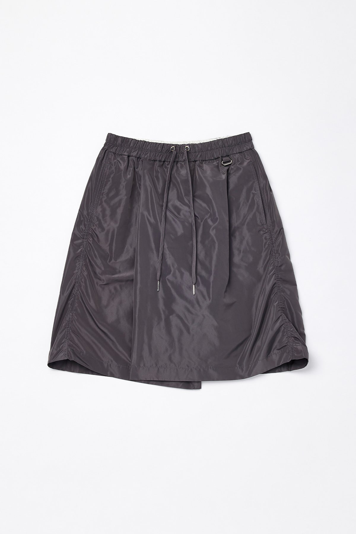 Matinkim String Point Banding Wrap Shorts IN Charcoal
