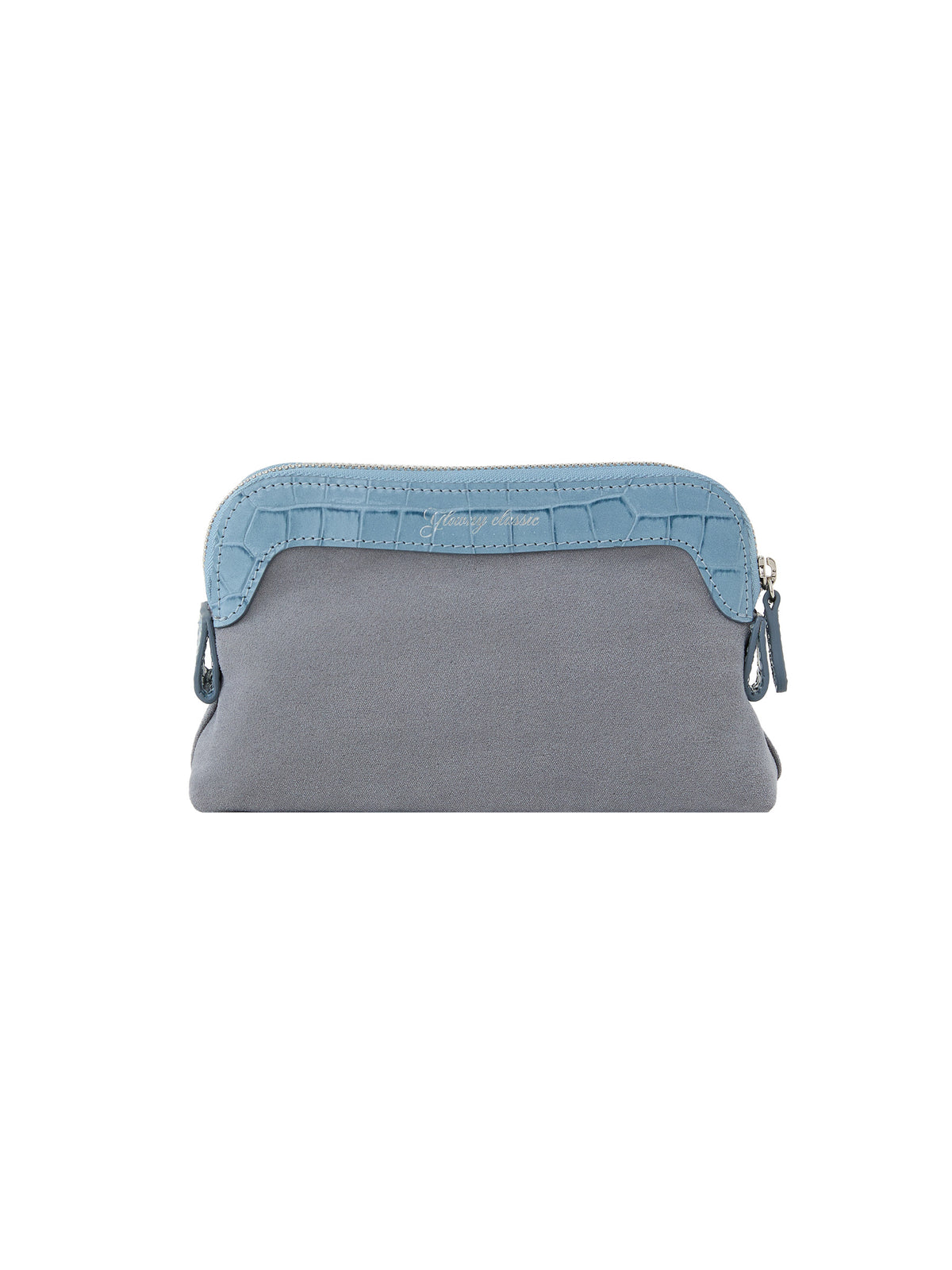 GLOWNY G Crack Leather Pouch (Blue)