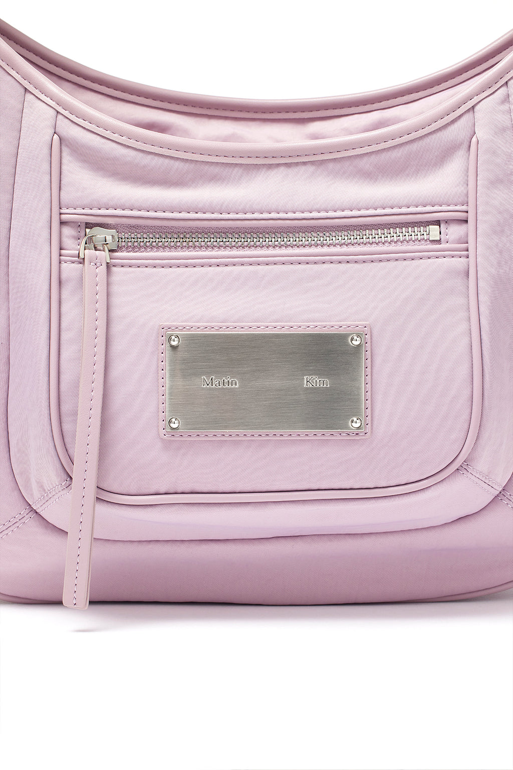 [matinkim] NYLON POCKET BAG IN LILAC
