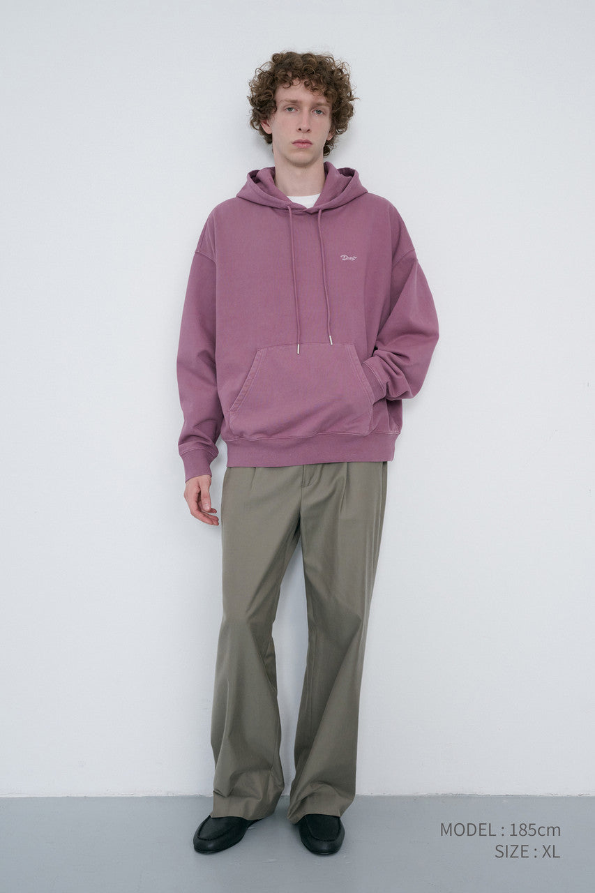 Dunst Unisex Garment Dyed Hoodie Purple