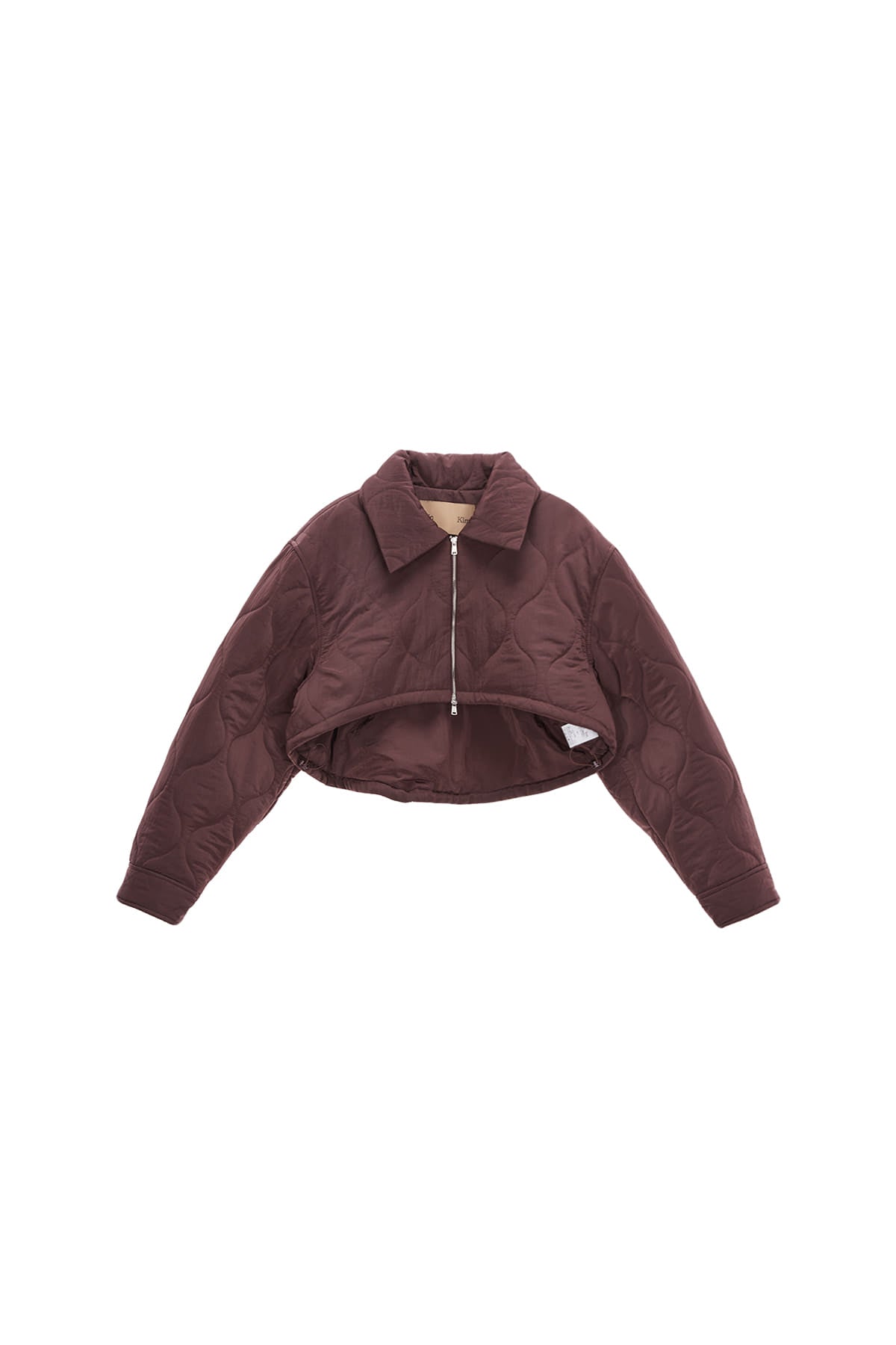 Matinkim Bolero Short Padding Jumper IN Cocoa