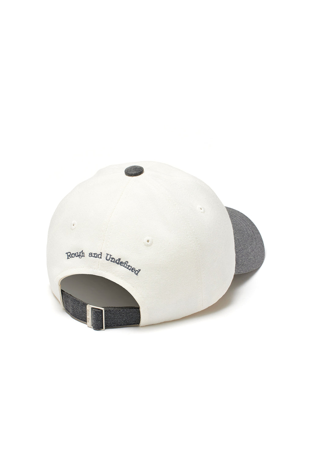 [matinkim] TWO TONE CIRCLE LOGO BALL CAP IN GREY