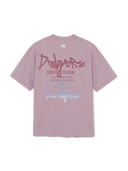MLB Korea Basic Street Color Lettering Over Fit T-shirt
