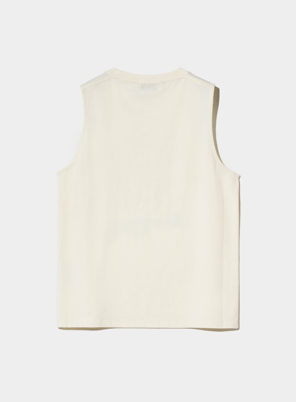 [satur] (W) Citron Summer Graphic Sleeveless - Retro Ivory