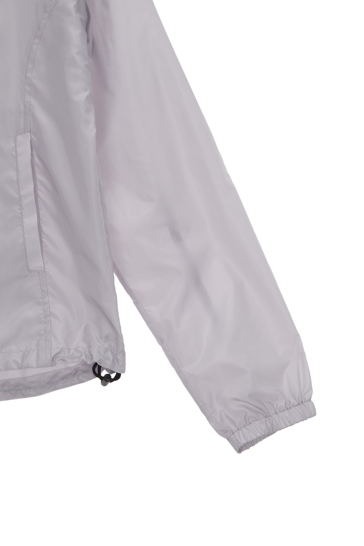 [matinkim] LIGHT HOODY WINDBREAKER FOR WOMEN IN LIGHT GREY