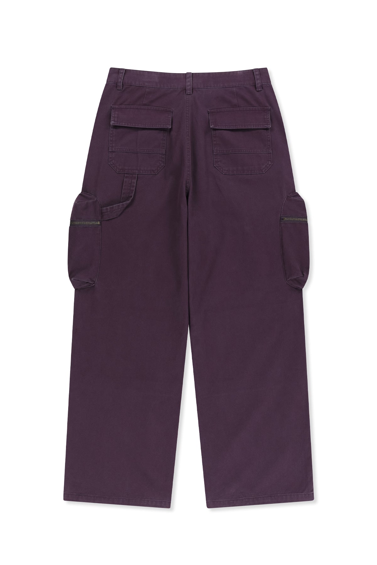 Matinkim Volume Tuck Cargo Pants IN Purple