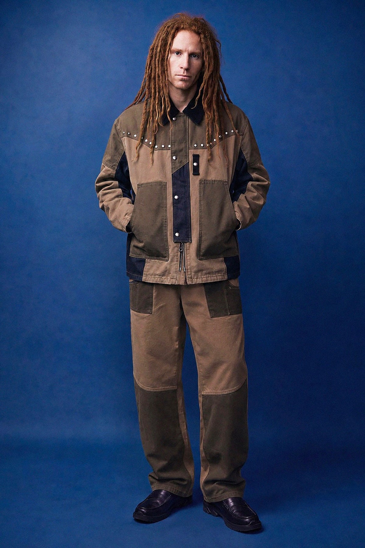 Andersson Bell Austin Patchwork Washed Jacket