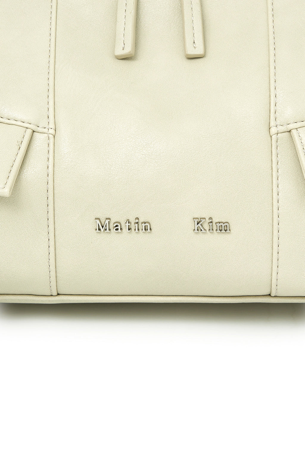 [matinkim] WIDE NEMO SHOULDER BAG IN LIGHT BEIGE