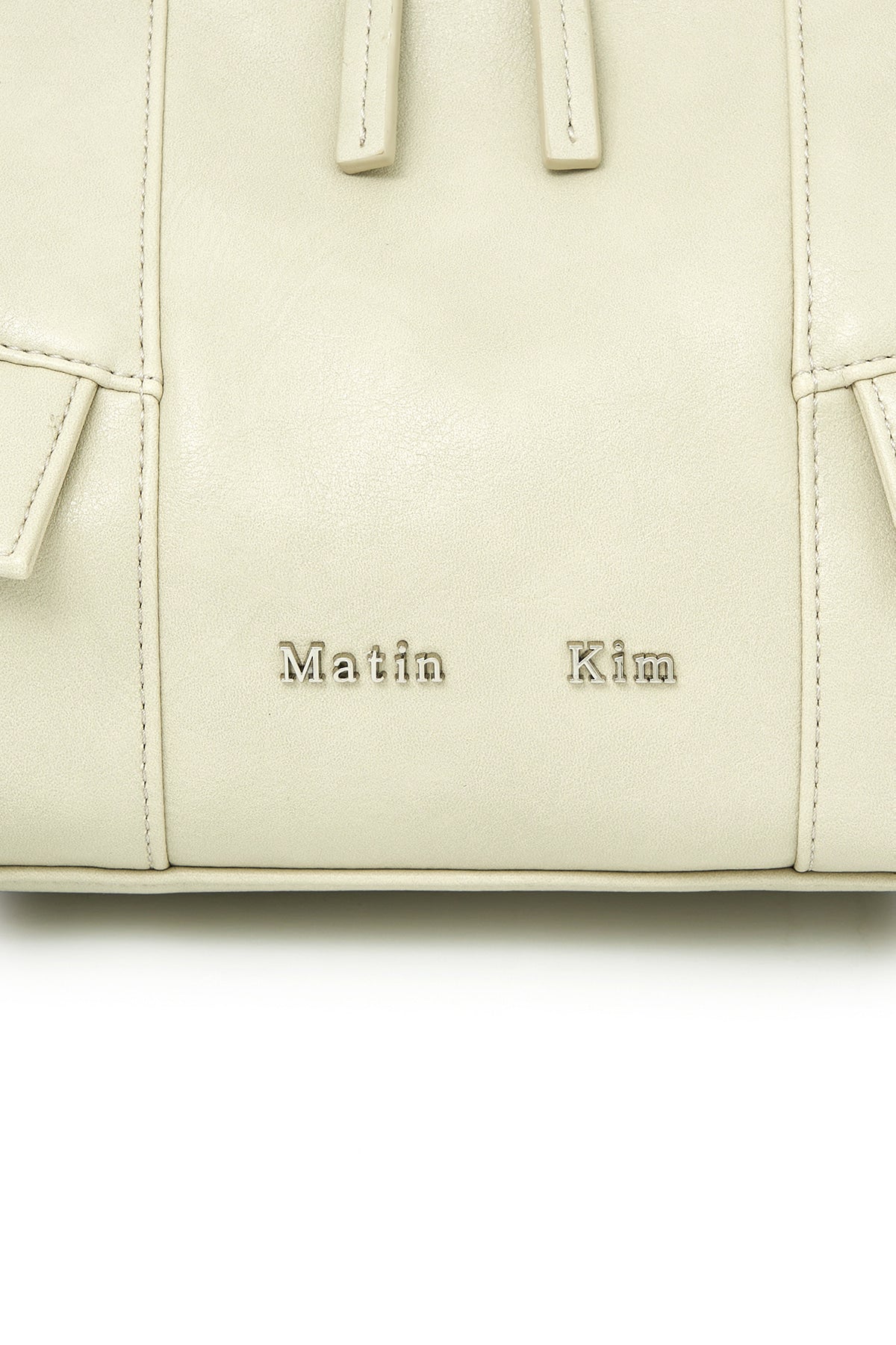 [matinkim] WIDE NEMO SHOULDER BAG IN LIGHT BEIGE