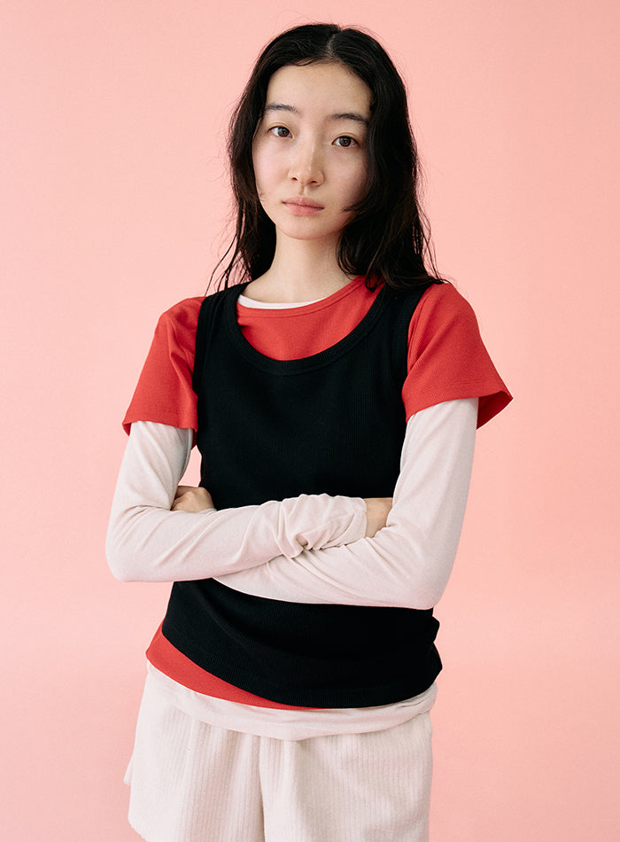 Mango Maniplease Unit Sleeveless Black