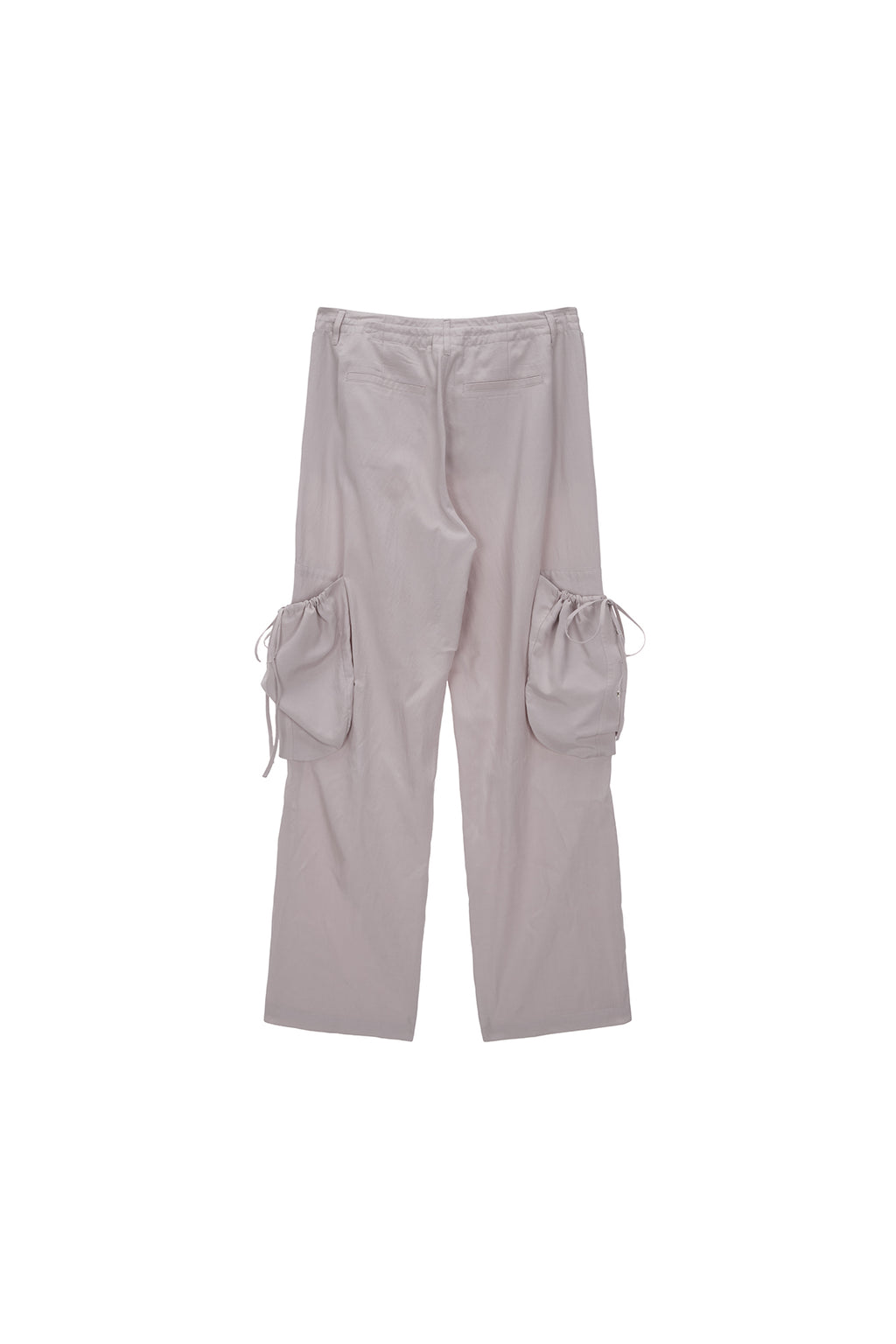 [matinkim] STRING POINT BIG POCKET CARGO PANTS IN LIGHT PINK