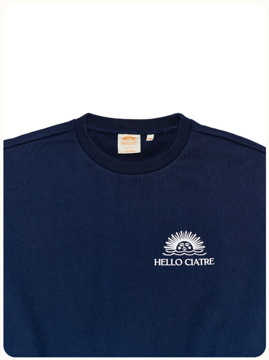 HS x CIATRE OG Logo Sweatshirts_Navy