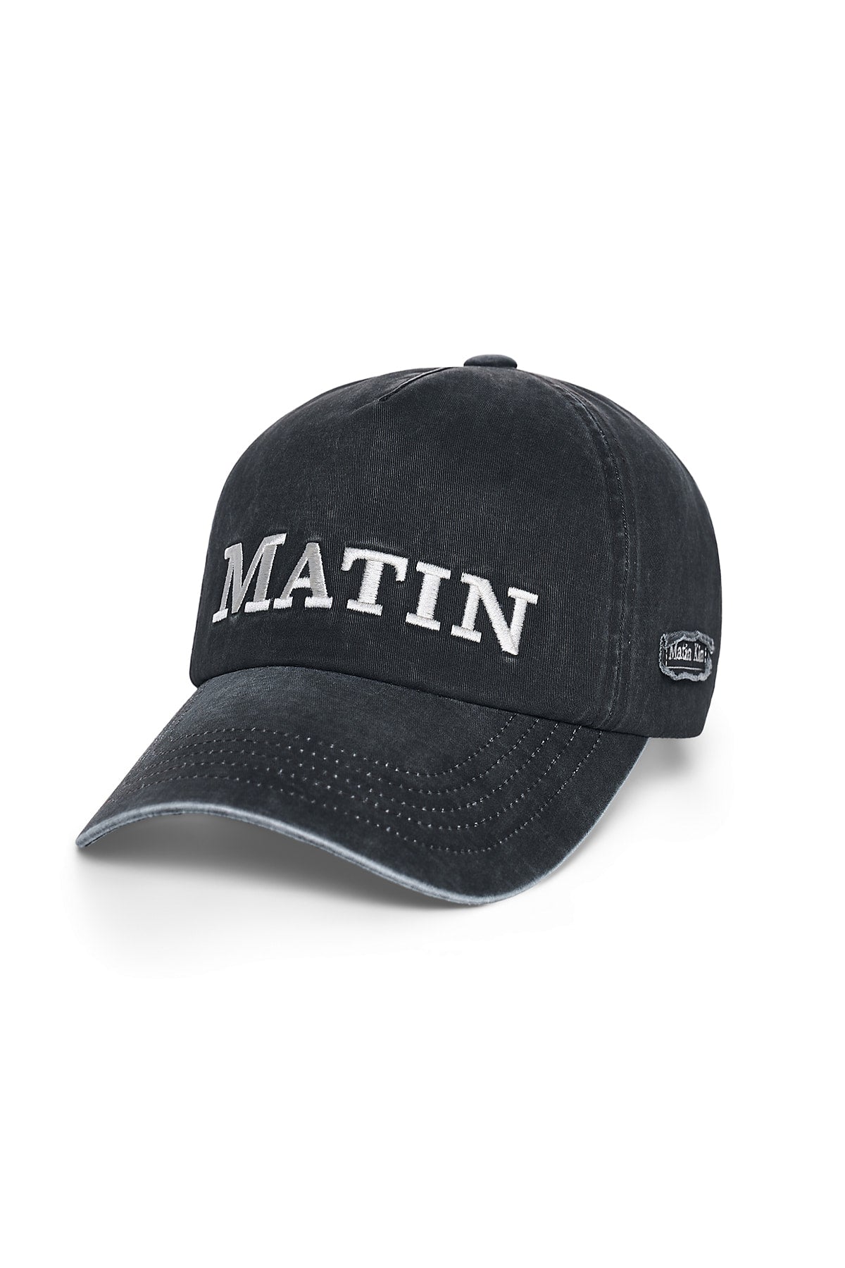 Matinkim Matin Flat Crown Ball Cap IN Charcoal