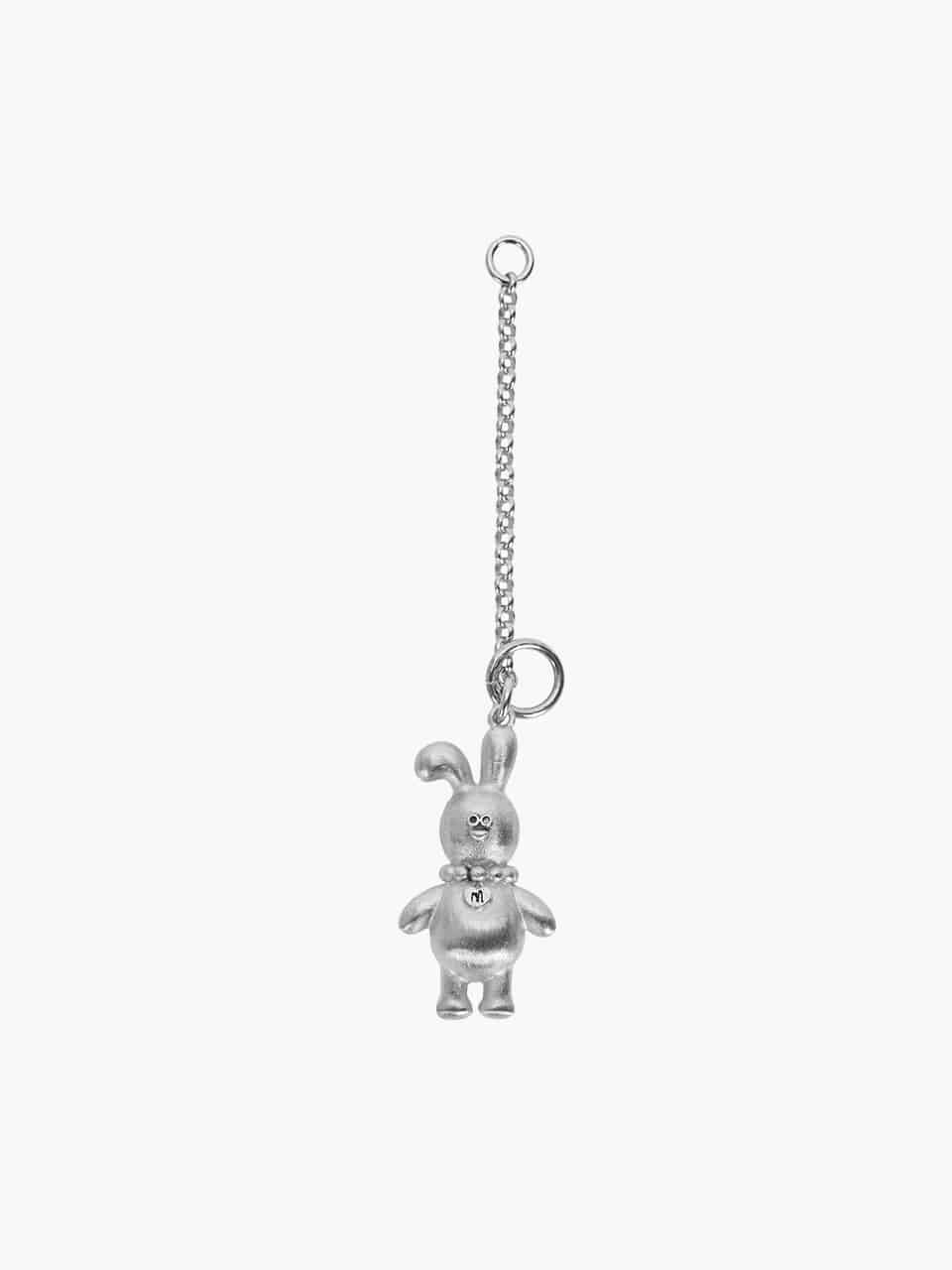 Margesherwood Wood Charm silver