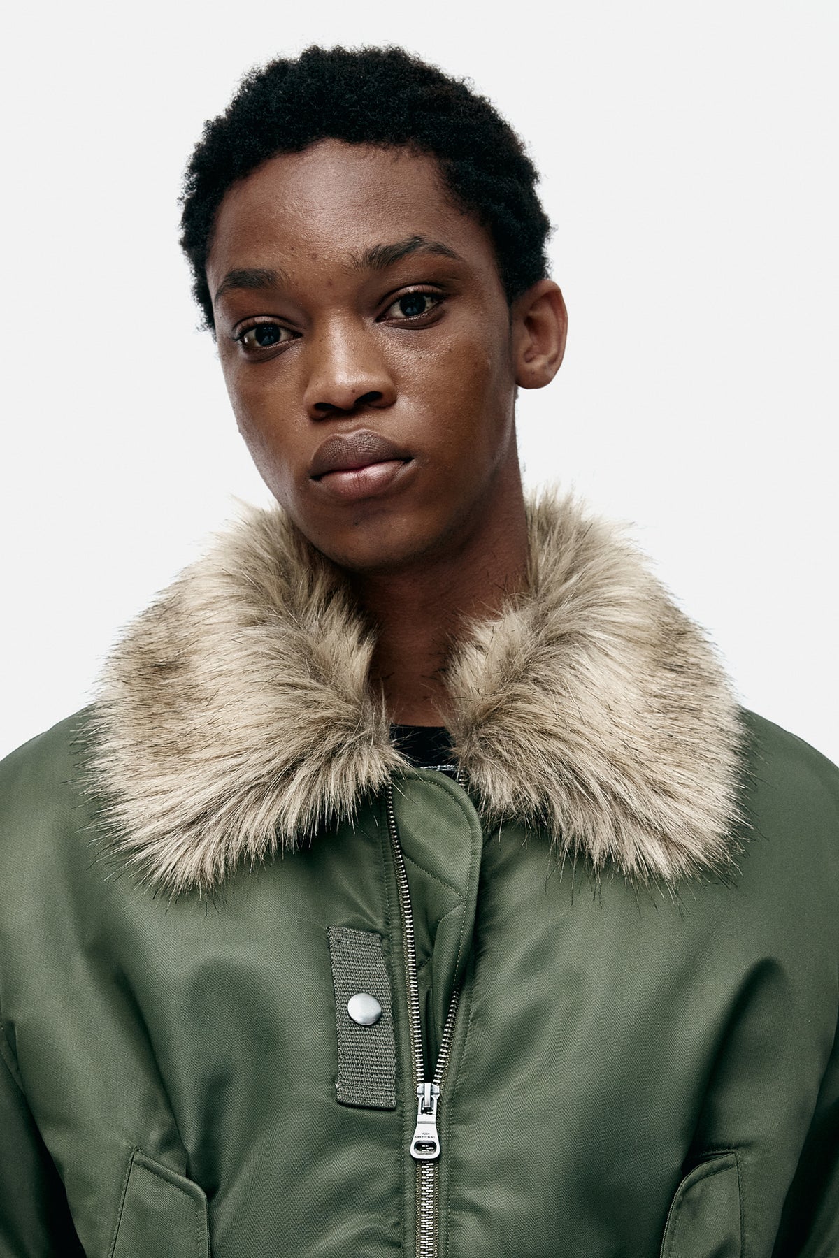 Andersson Bell Fur Collar MA-1 Bomber