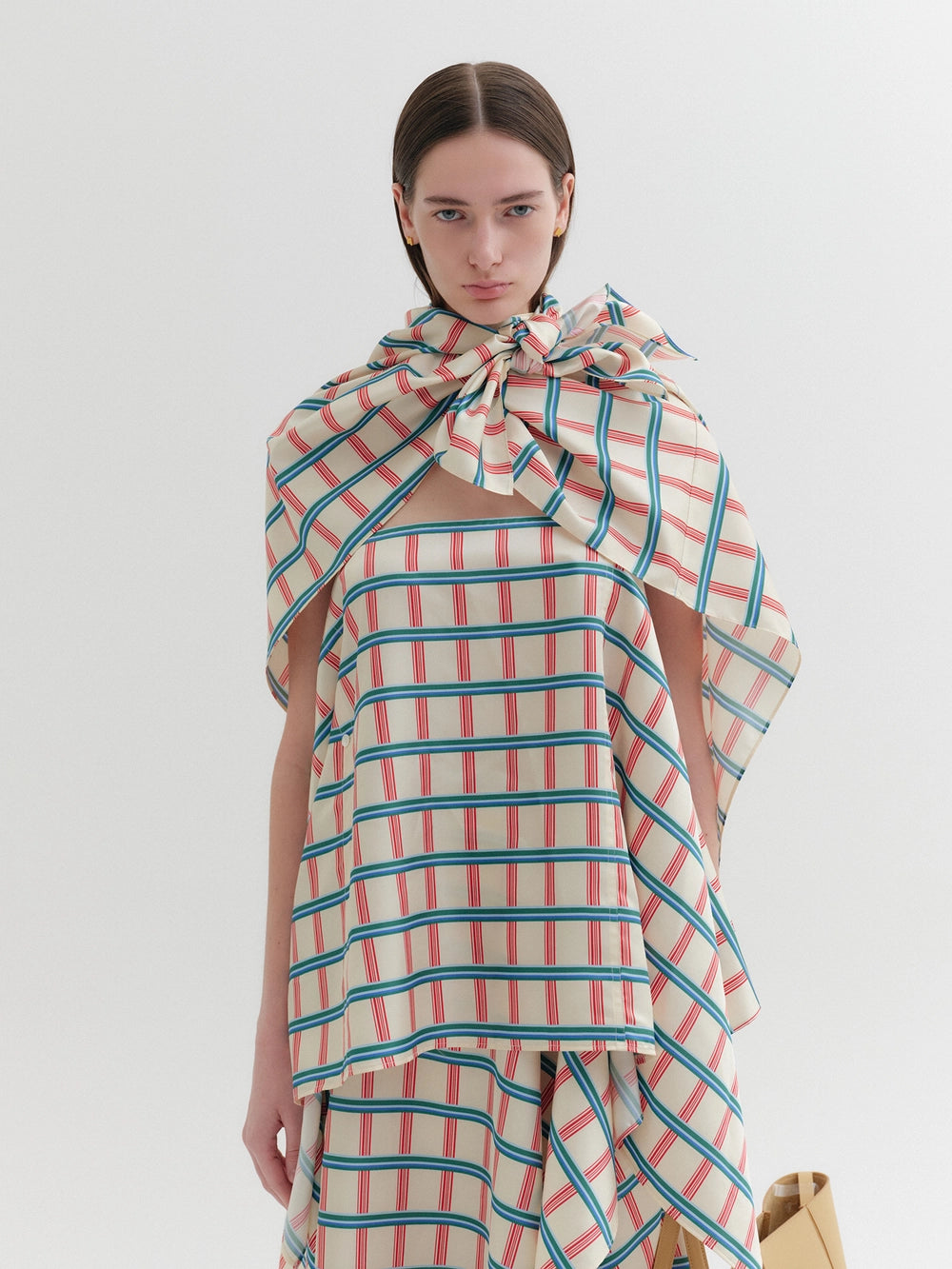 EENK Multi-Way Wrap Scarf - Cream Multi