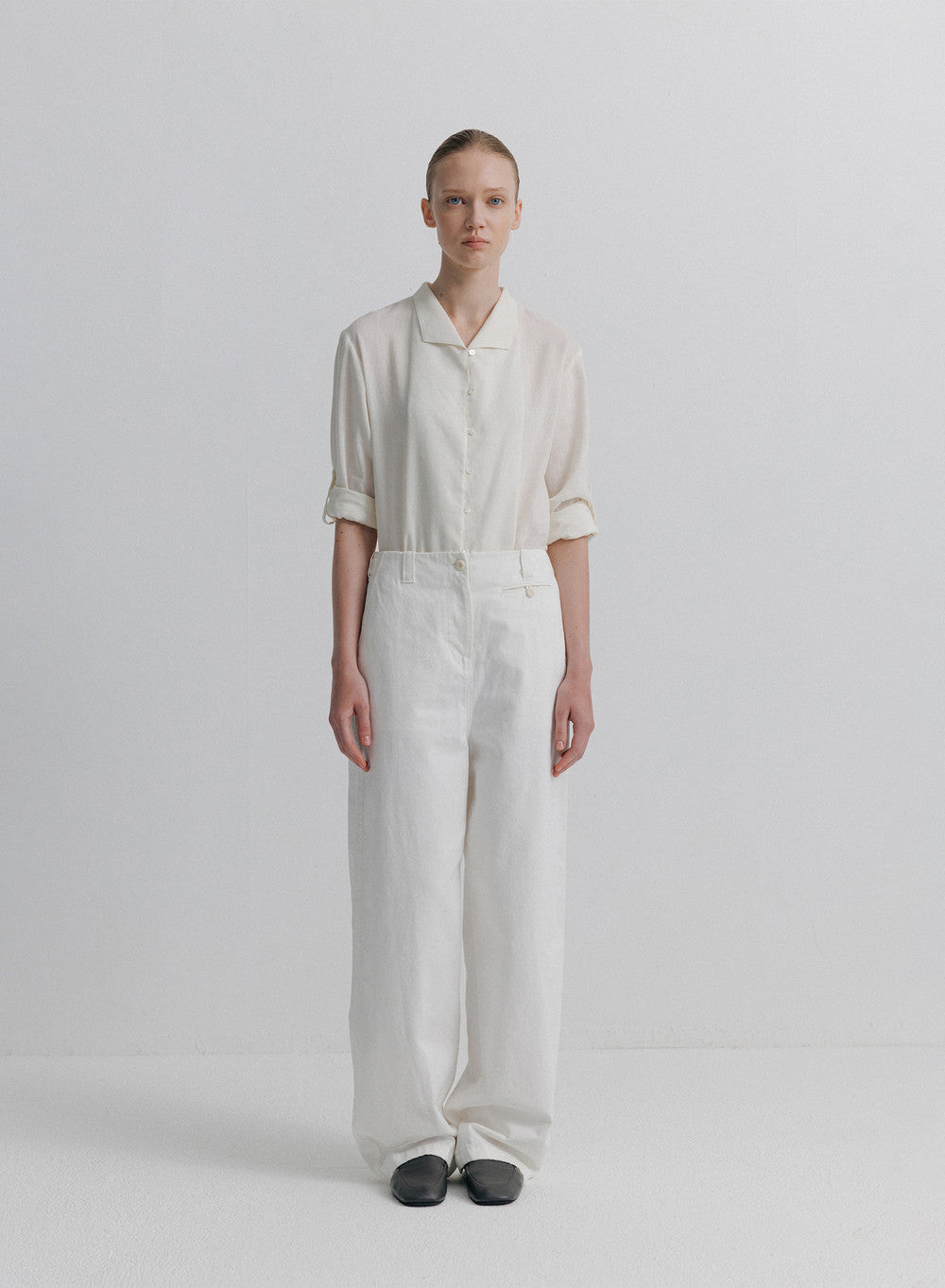 Kindersalmon Italian Collar Shirt Whip