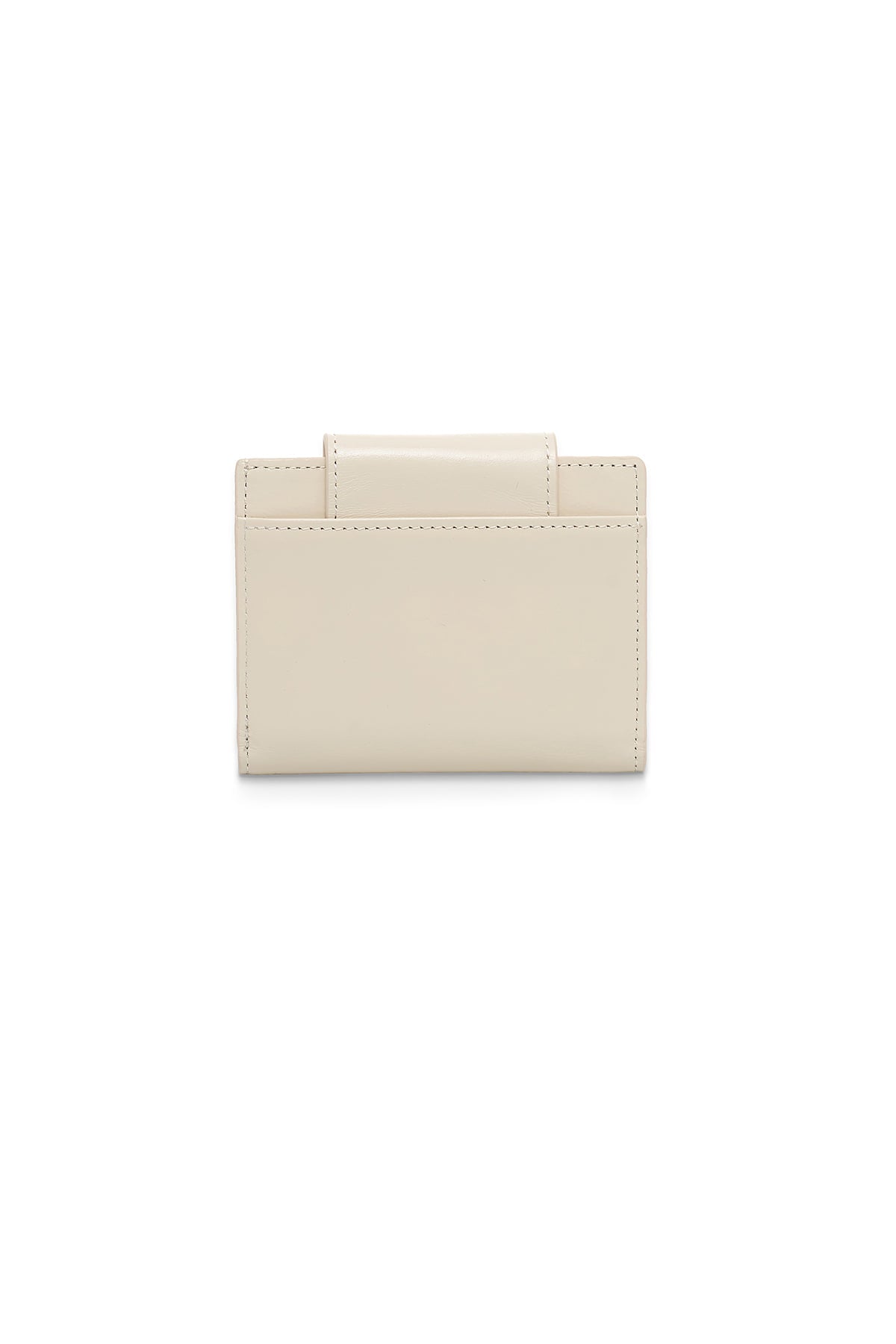 Matinkim Matin Arch Ring Flap Wallet IN Light Beige