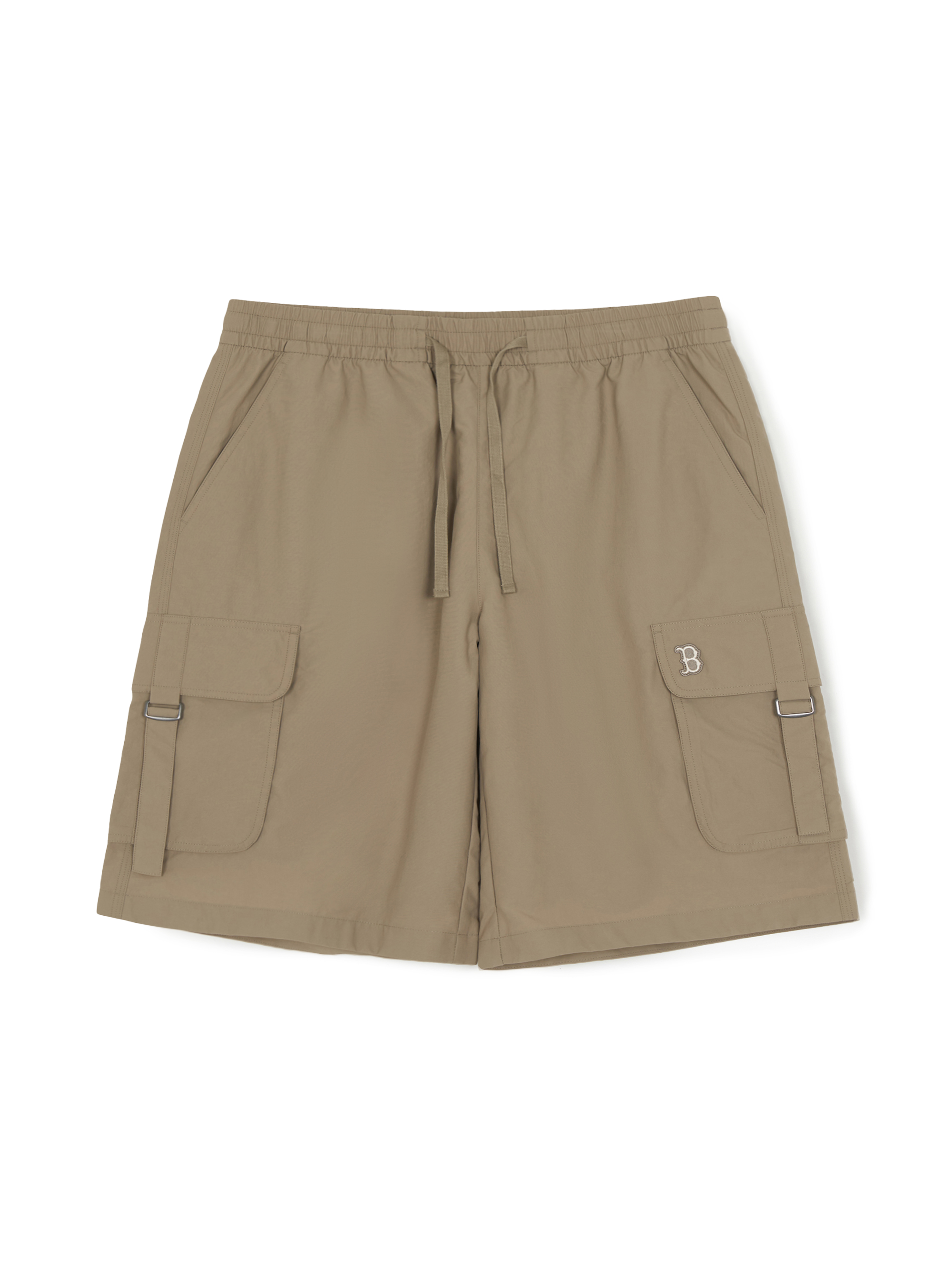 [mlb korea] Light Weight Cotton Touch Strap Cargo 9in Shorts