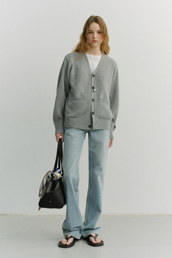 Dunst Essential Semi Boot-Cut Jeans Light Blue