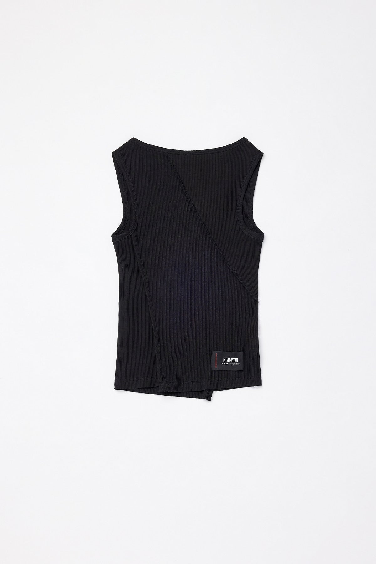 Matinkim Matin Kim Ribbed Slim Sleeveless IN Black
