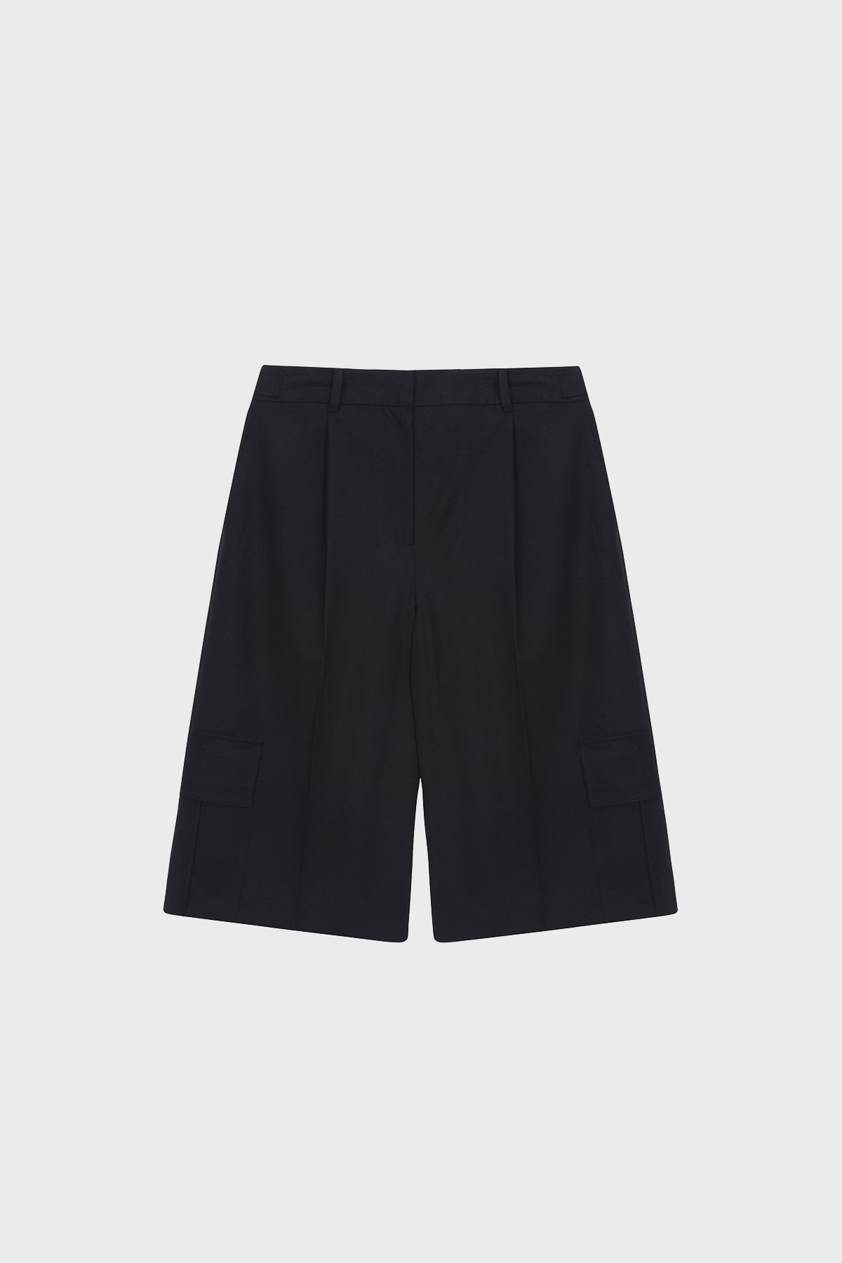 Matinkim Cargo Detail Bermuda Pants IN Black