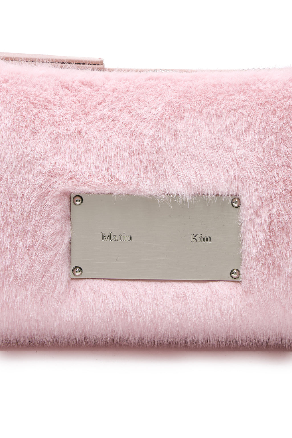 [matinkim] SOFT FUR MINI SHOULDER BAG IN PINK