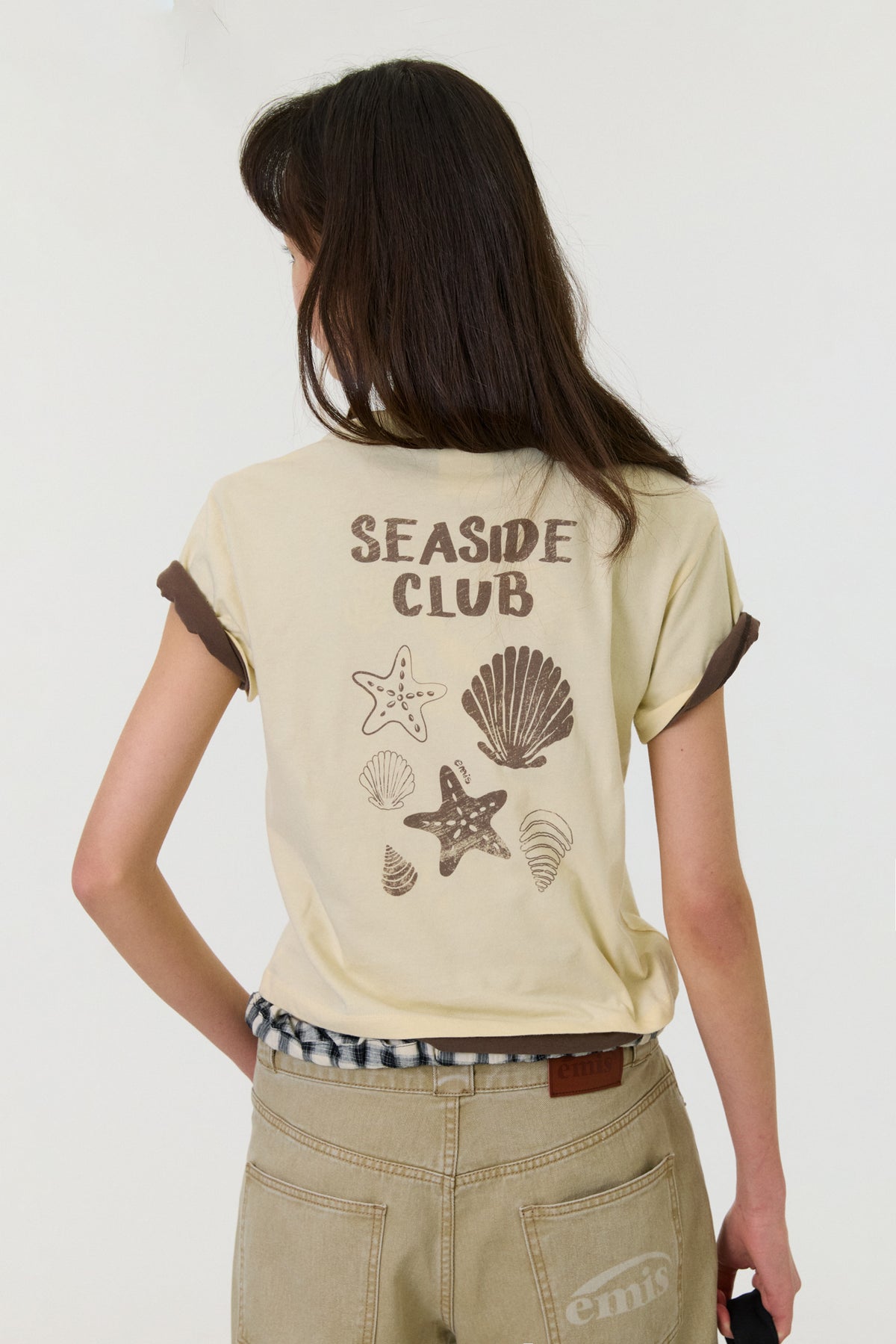 Emis Coastal Baby T-Shirt-Yellow