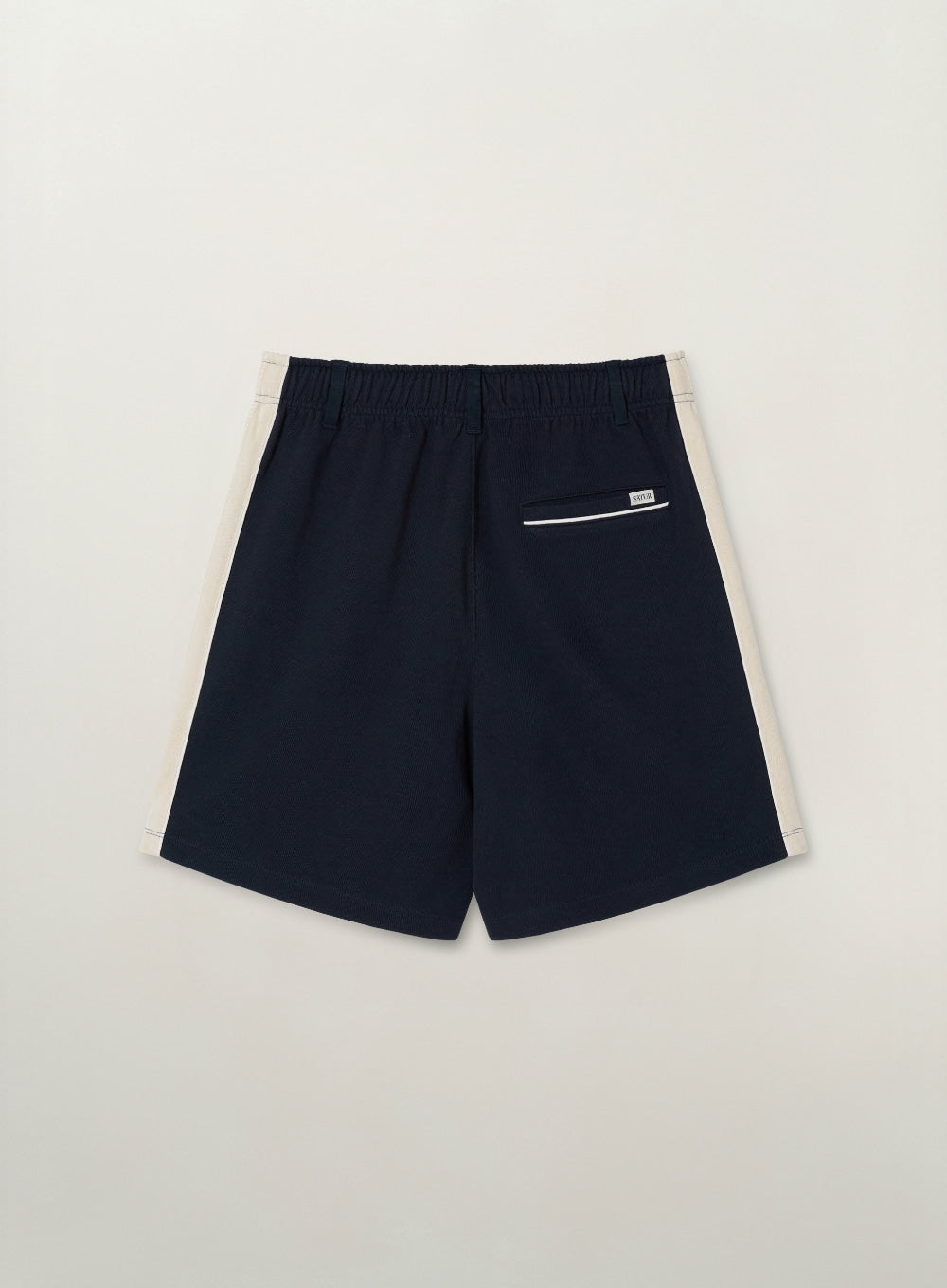[SATUR] Lawton Lining Track Shorts - Navy