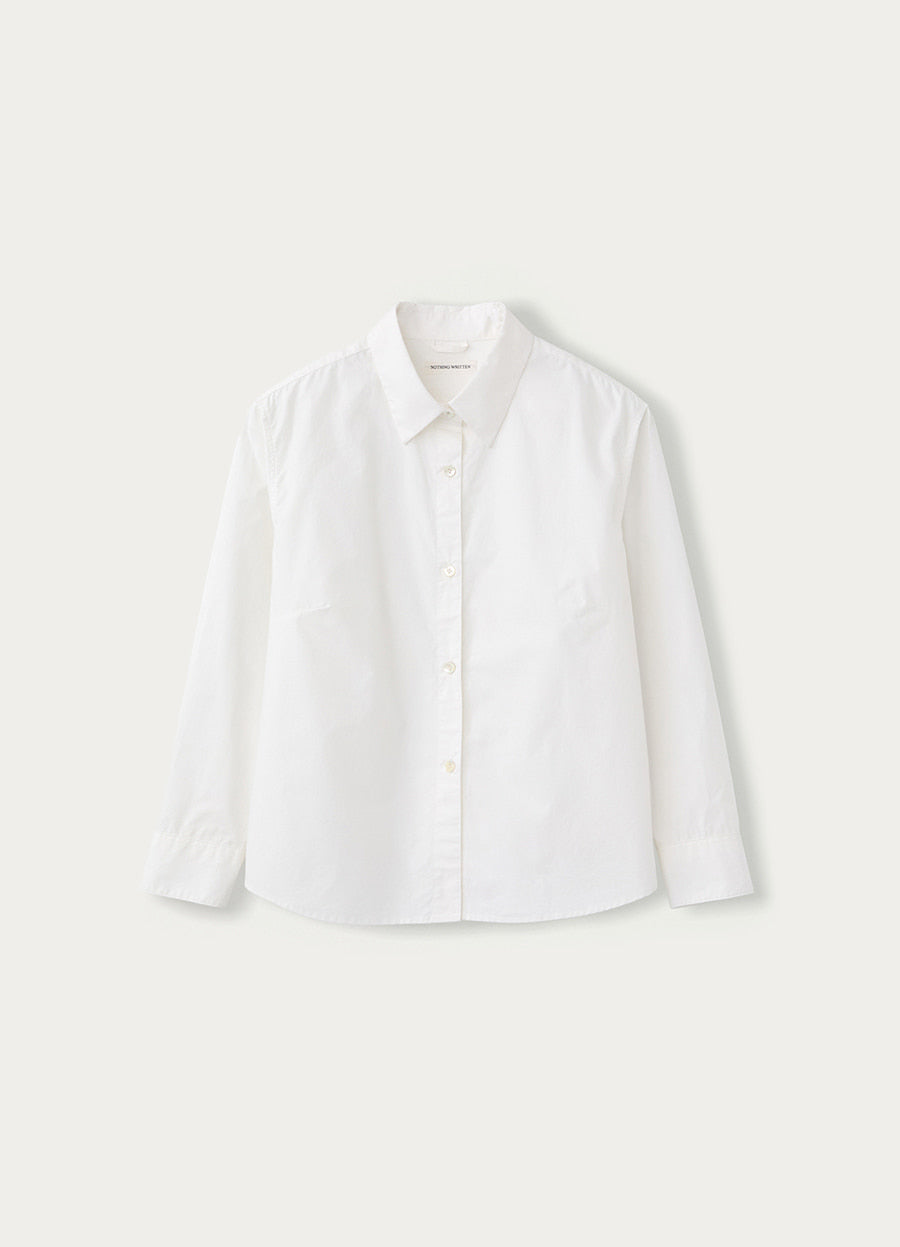 Nothing Written Arietta button shirt (White)