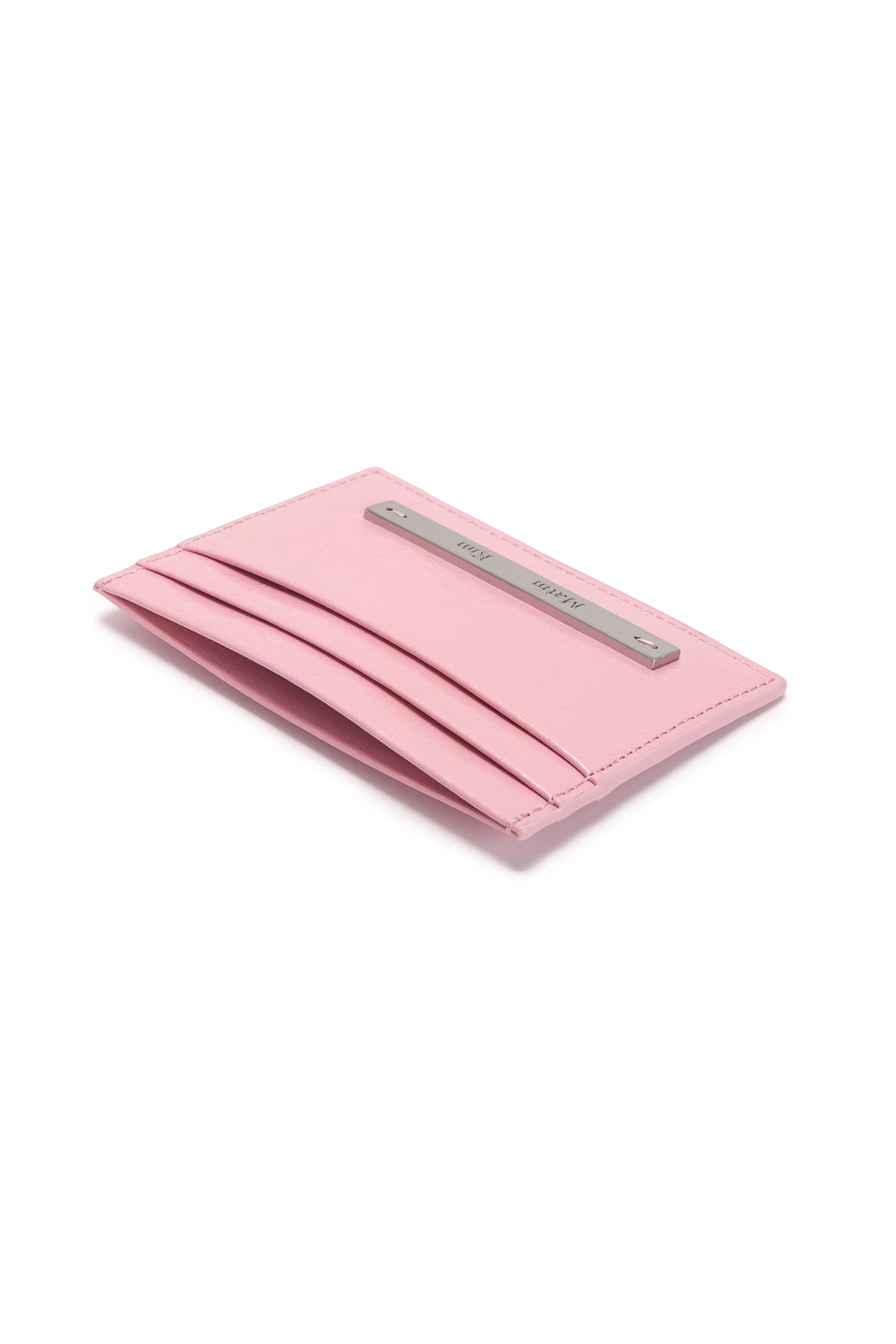 Matinkim Glossy Card Wallet IN Pink