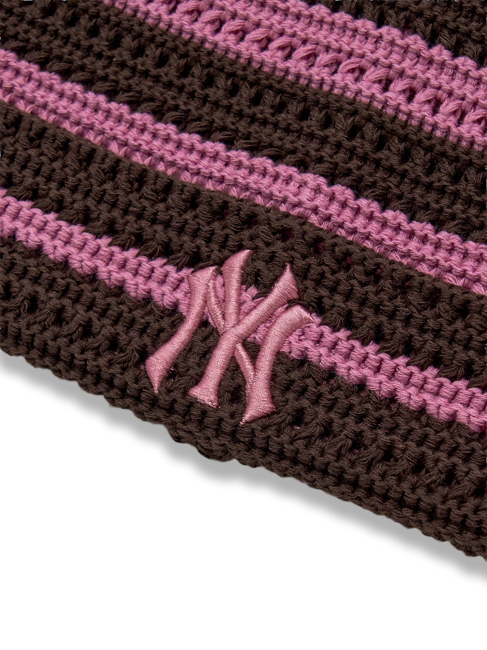 MLB Korea Summer Stripe Meowing Beanie