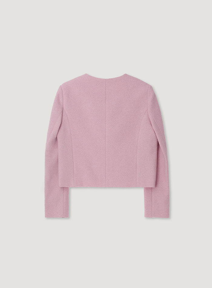 Mango Maniplease Kale Tweed Jacket