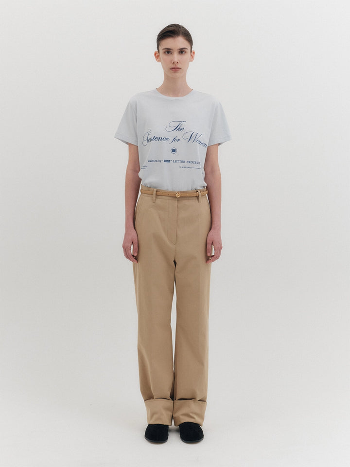 EENK Straight Pants - Camel