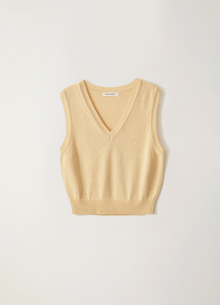 Nothing Written Basic v-neck slipover (Yellow)
