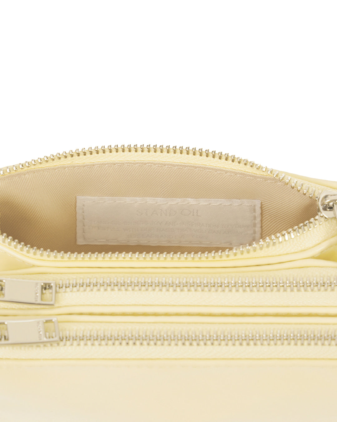 [standoil] Cookie Accordion Bag / Butter