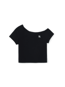 MLB Korea Women's Basic Off Shoulder T-shirts