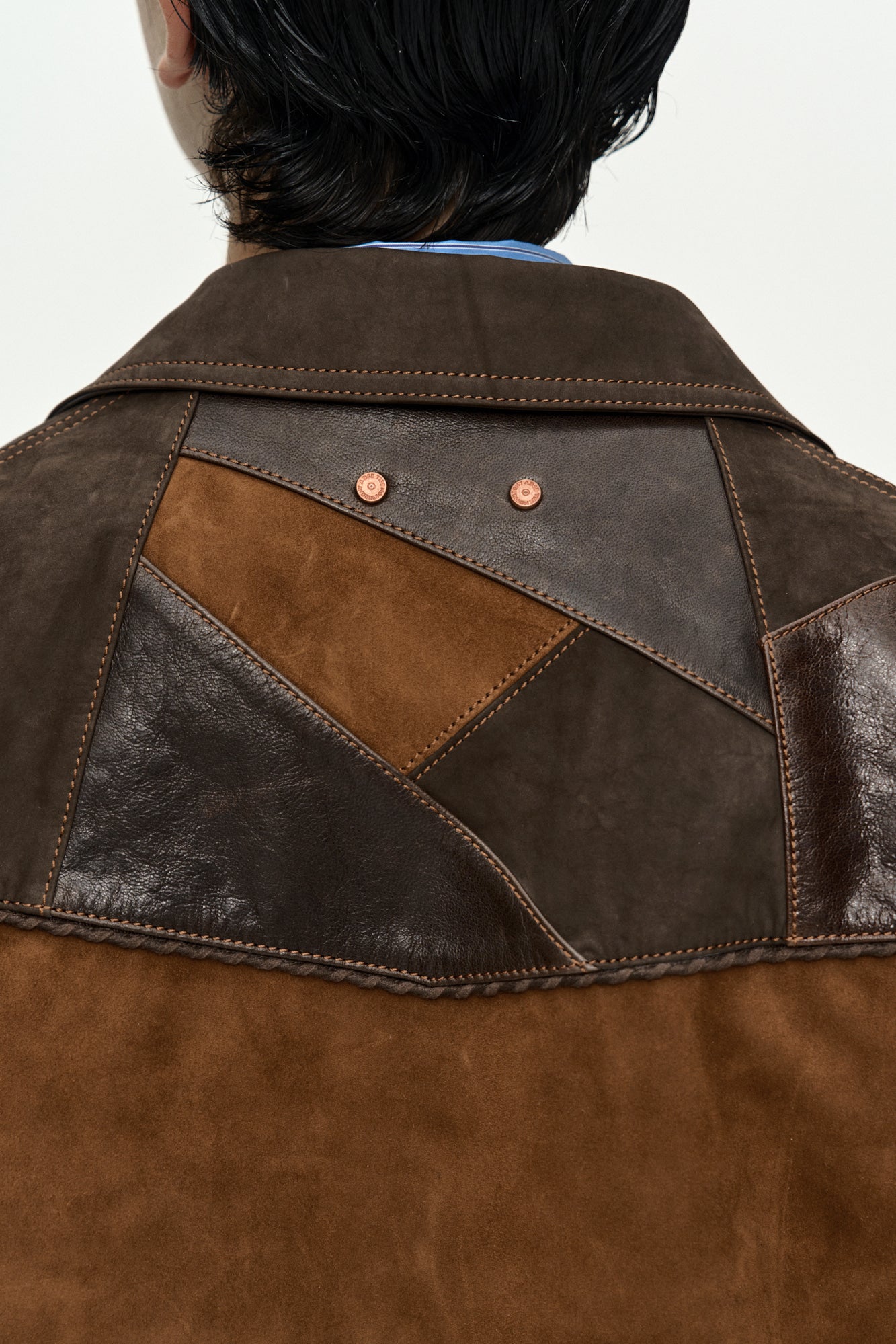 Andersson Bell Harvey Leather Patchwork Jacket