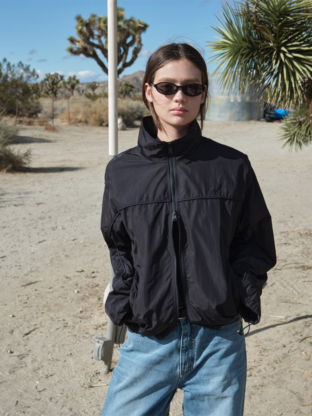 [Low Classic] Lc Nylon Jacket_Black