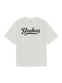 [MLB] Sportive Cursive Back Lettering T-shirt