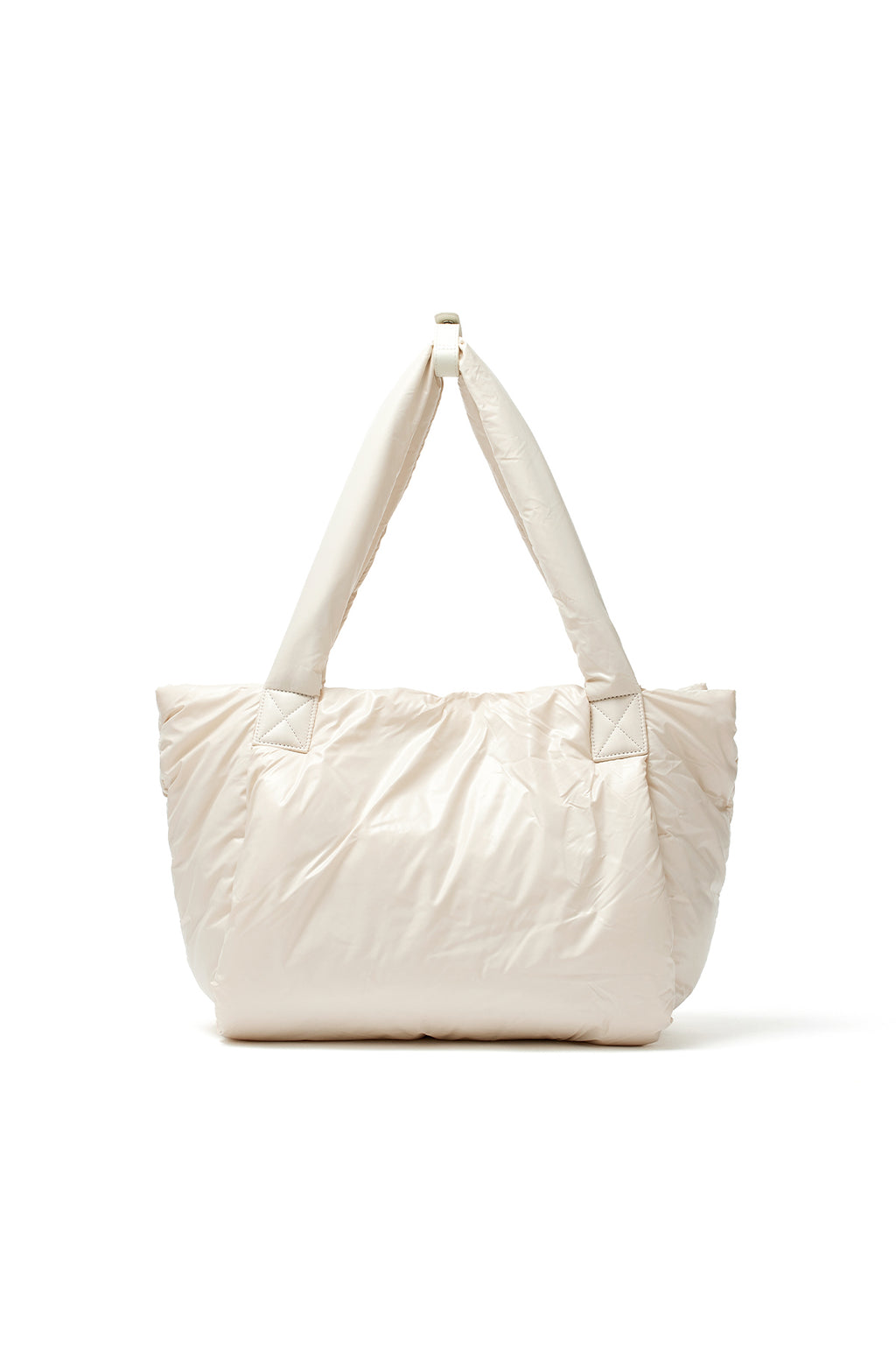 [matinkim] MATIN BIG PUFFER BAG IN LIGHT BEIGE